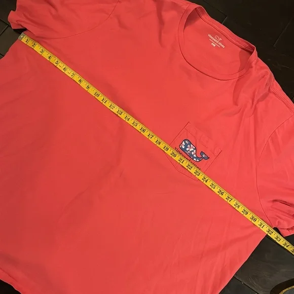Vineyard Vines Coral Short Sleeve Tee - Picture 5 of 9